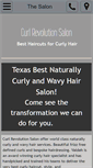 Mobile Screenshot of curlrevolution.com